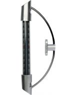 Raamthermometer 23cm metallook