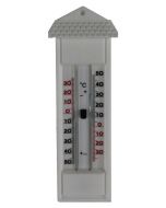 Buitenthermometer wit min/max