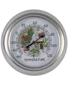 Thermometer analoog 25cm rond