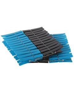 Wasknijpers plastic 48 stuks