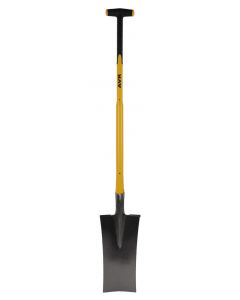 Aardewerkersspade met t-steel in glasvezel-kunststof 90 cm