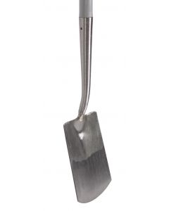 Spade - Met hals - Blank geslepen - Glasfiber steel - 76 cm