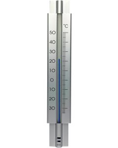 Thermometer metaal design 29cm