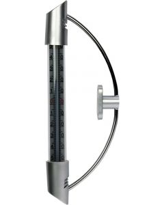 Raamthermometer 23cm metallook