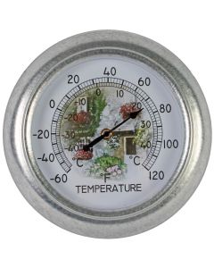 Thermometer analoog 25cm rond